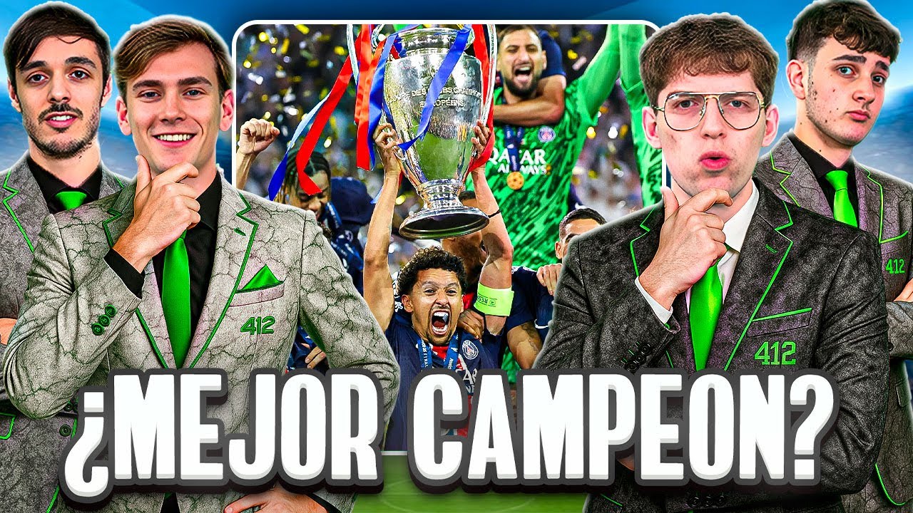 EL PSG ES EL MEJOR CAMPEON EN LA HISTORIA DE LA CHAMPIONS LEAGUE?  - DEBATE