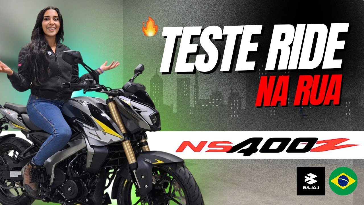 TESTANDO A NOVA DOMINAR NS400Z DA BAJAJ NA RUA !   - TOP SPEED - CONSUMO - VALE O PREÇO ?