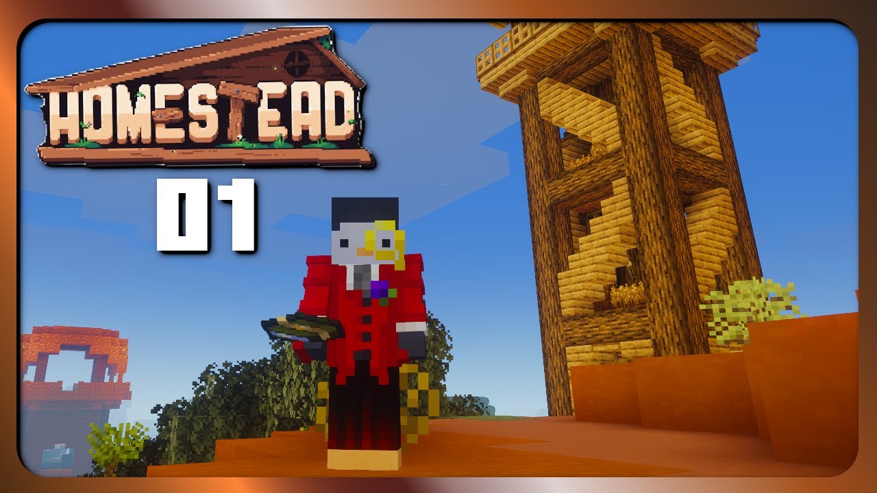 DIESES MODPACK IST EINE WUCHT! 🌳 MINECRAFT HOMESTEAD #001