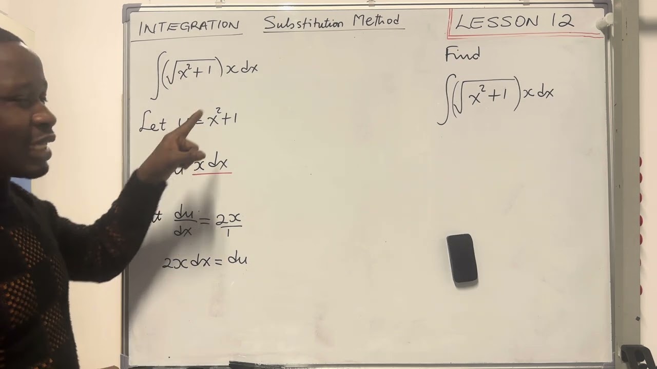 Integration : Lesson 12 : Substitution Method 