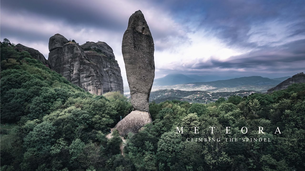 Meteora - Climbing the Spindel