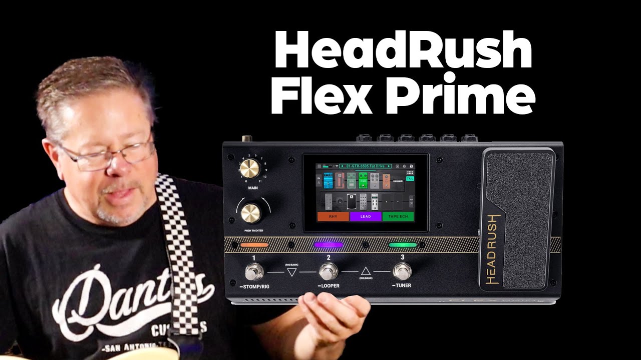 HeadRush Flex Prime, comprehensive feature look and presets