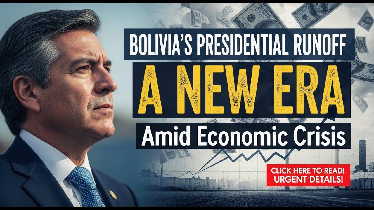 Bolivia's Presidential Runoff: A New Era Amid Economic Crisis