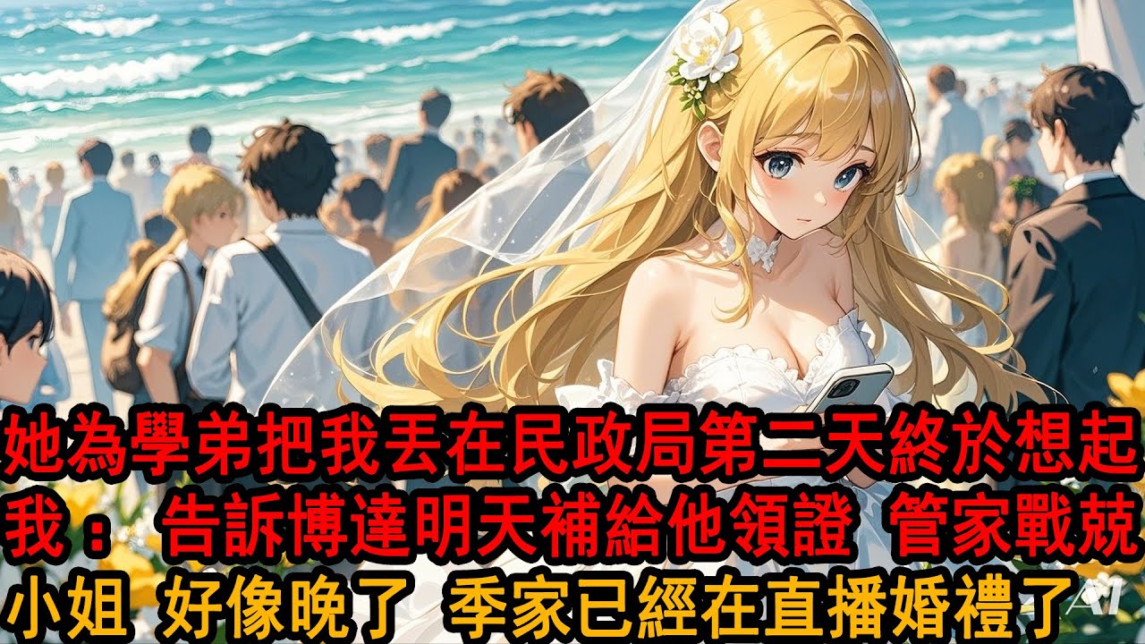 她在520領證當天丟下我跑路時，所有人都以為我會和柳如煙徹底大鬧一場，可我只是默默掛了電話，轉身答應和家族聯姻，隔天她終於想起和我的婚約，卻看見電視上的世紀婚禮發了瘋