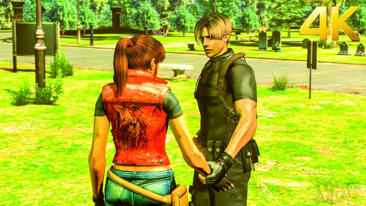 Classic Leon x Claire with Cutscenes Gameplay Resident Evil 6 (Part 10)