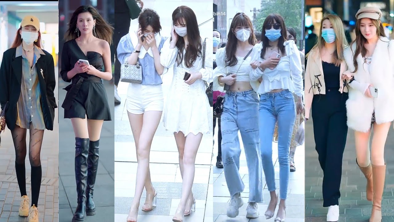 Mejores Street Fashion Douyin China| 抖音街拍穿搭 ！Douyin Tiktok China Thời Trang Đường Phố Ep.232