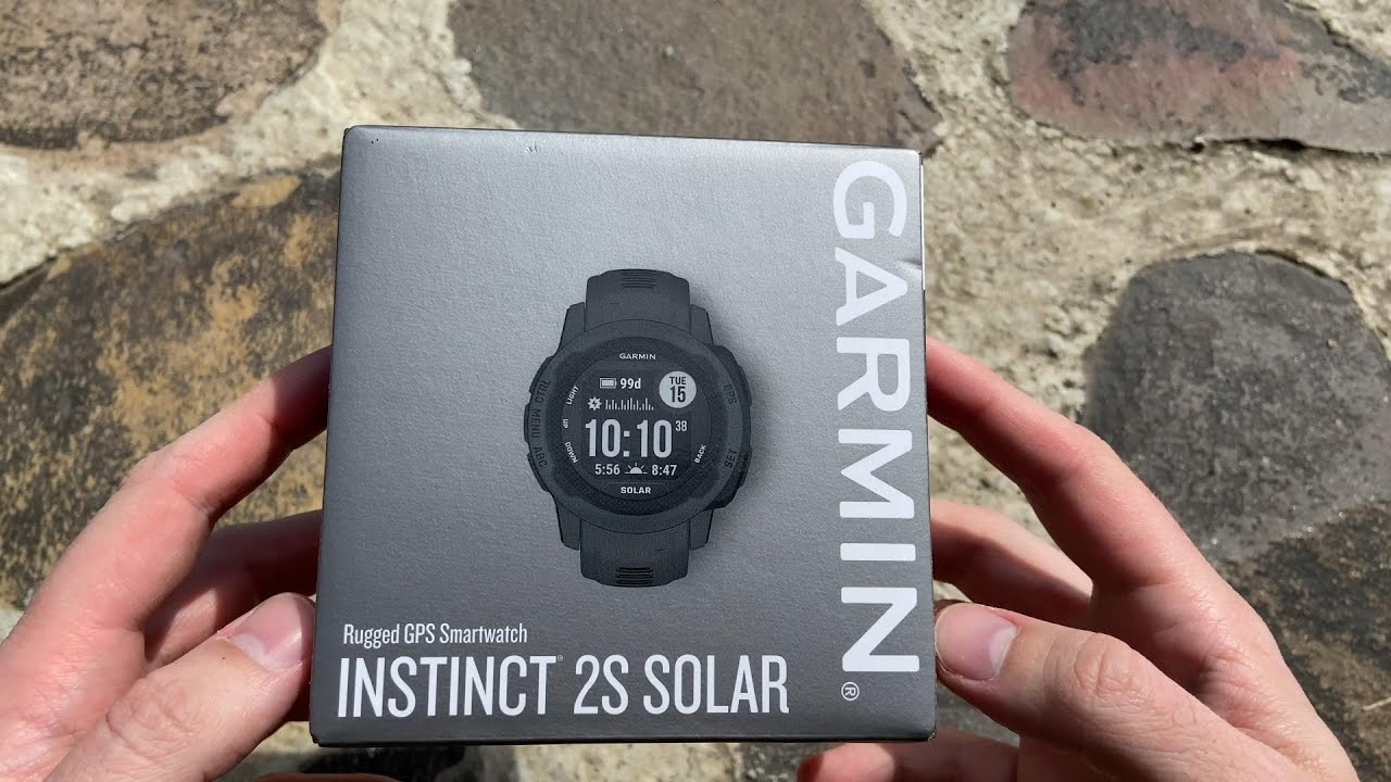 Garmin - Instinct 2S Solar - Unboxing