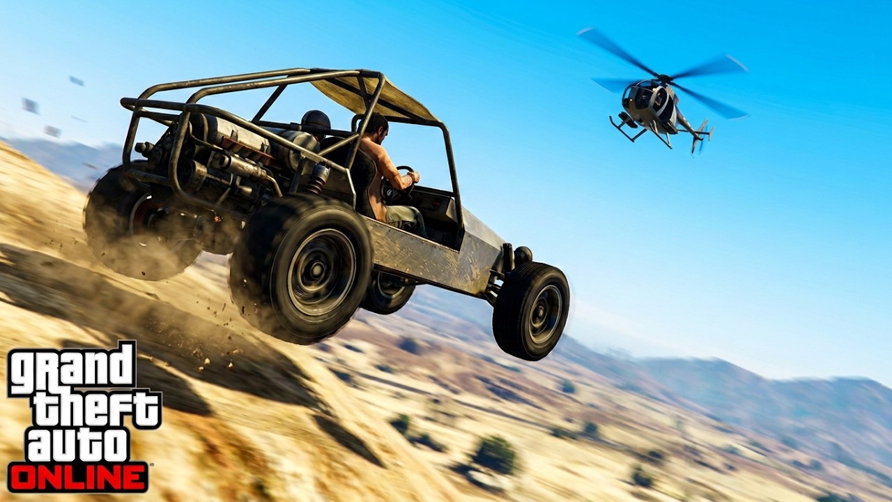 GTA ONLINE - rastro de helicóptero, trevor