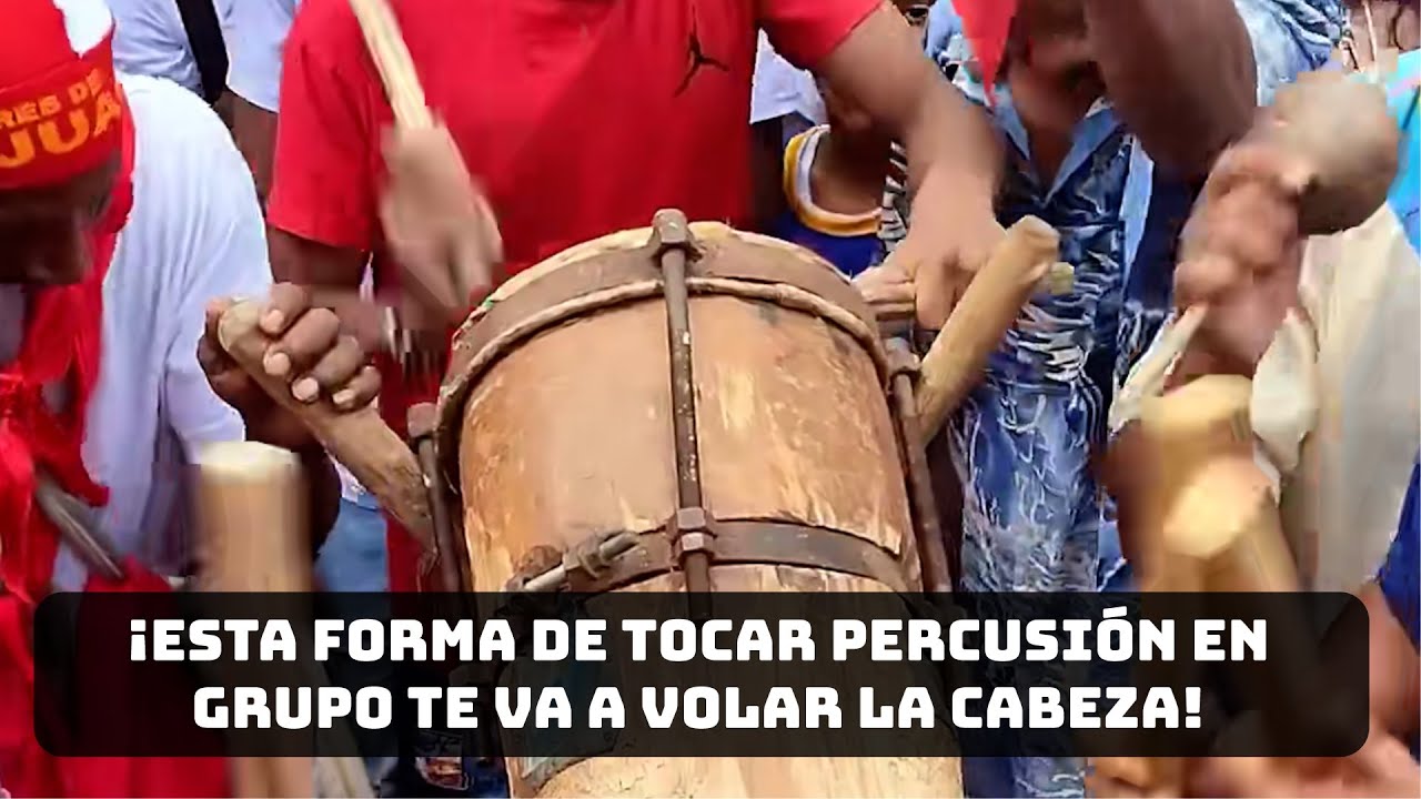 ¡Conocé la forma más original de tocar percusión en grupo!