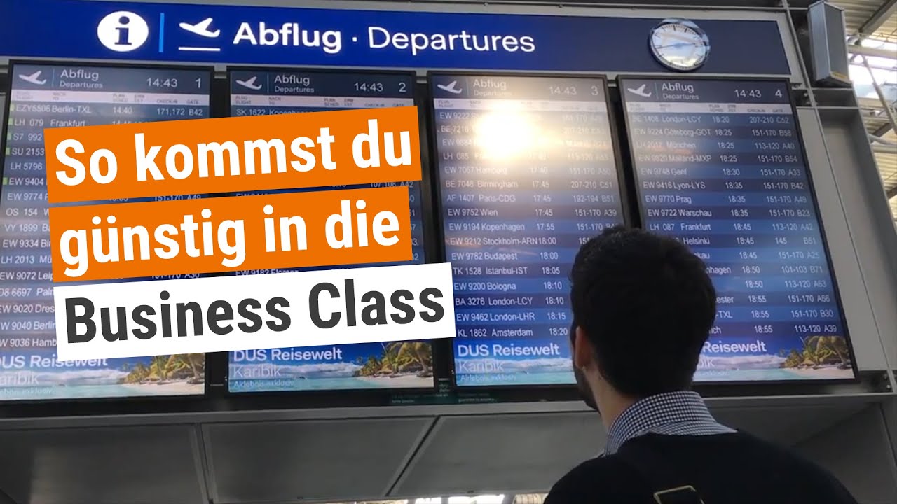 Flugmeilen sammeln: Einfach zum Freiflug in der Business-Class | Orange by Handelsblatt