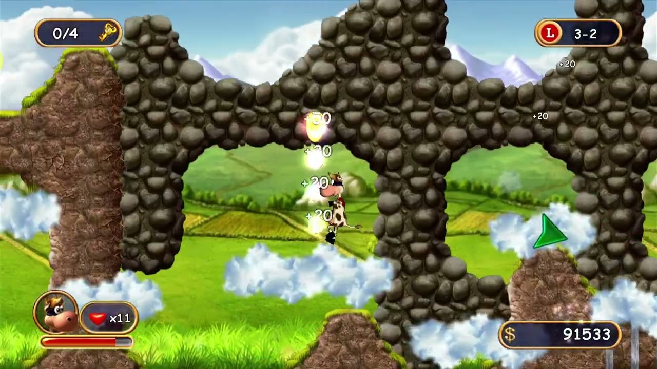 на удивление долгий mega-super duper superKorova (cow) let's play | Xbox 360 | Stage 3.