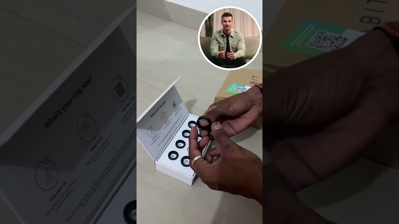 Gabit Smart Ring Review | Stylish Fitness Tracker with Stress, Sleep & Health Monitoring | #shorts
