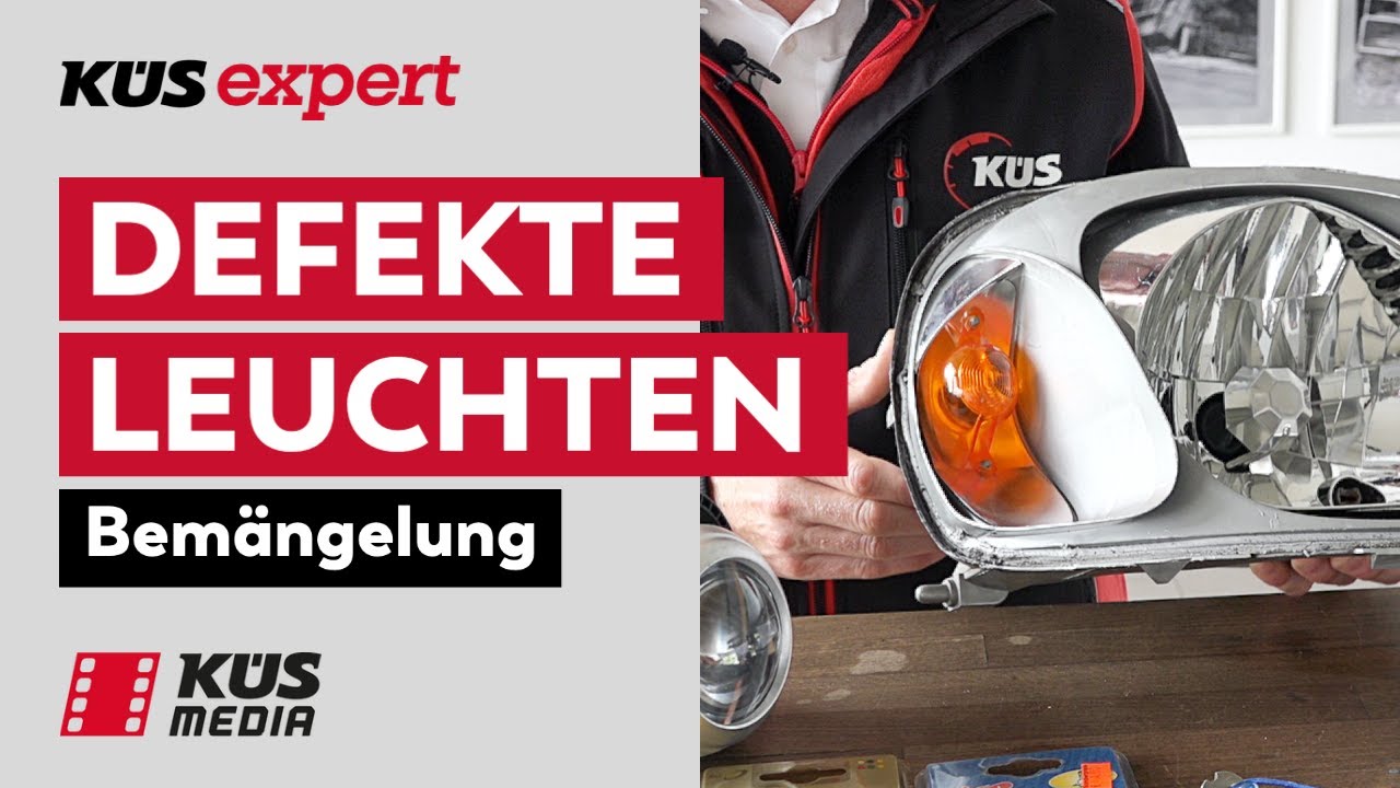 Defekte Leuchten - Bemängelung