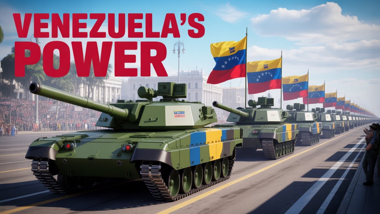 Venezuela stages massive military parade amid tensions