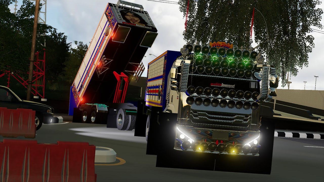 FS19 ISUZU FXZ360กันชนไฟบัส  วิ่งดินถมที่หมู่บ้าน  farming simulator 19 #มอดไทย #แจกมอด🔰#Fs19ไทย 🔰