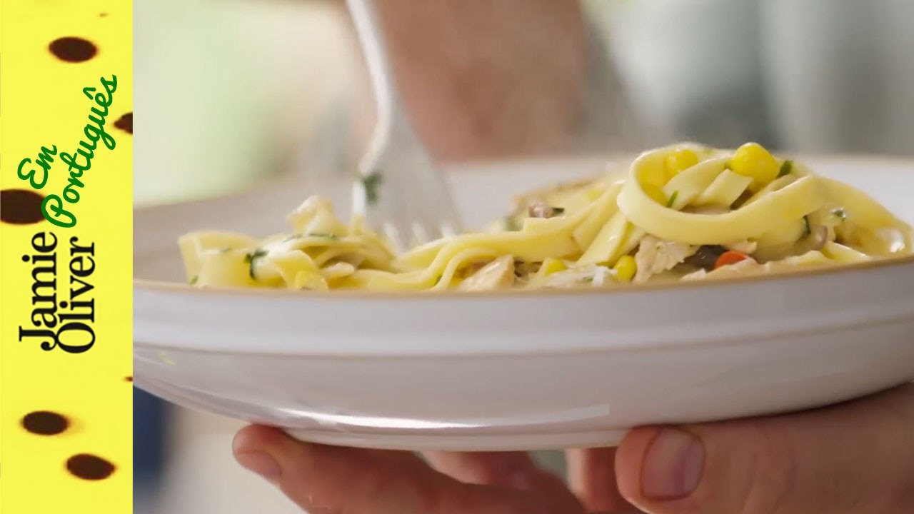 Tagliatelle de Atum com Milho | Jamie Oliver| Jamie Oliver em Português