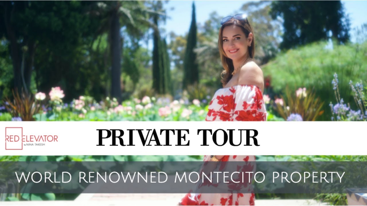 EXCLUSIVE TOUR OF LOTUSLAND: ONE OF THE WORLDS TOP 10 GARDENS | RED ELEVATOR | NINA TAKESH