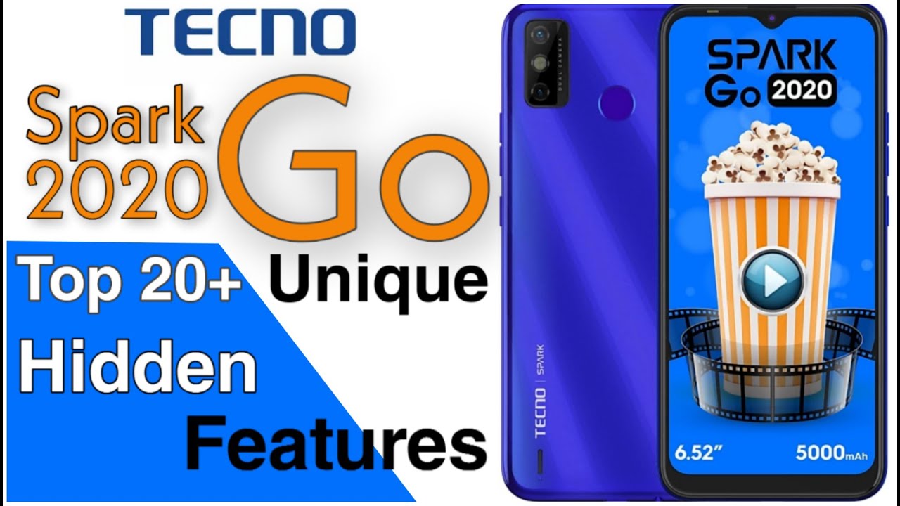 Tecno Spark Go 2020 || Top 20+ Unique Hidden Features || Best Entry Level Smartphone @6499/- Only