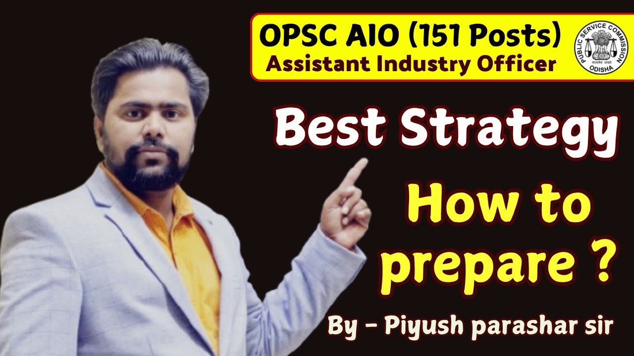 OPSC Assistant Industry officer || How to prepare ? || Preparation strategy