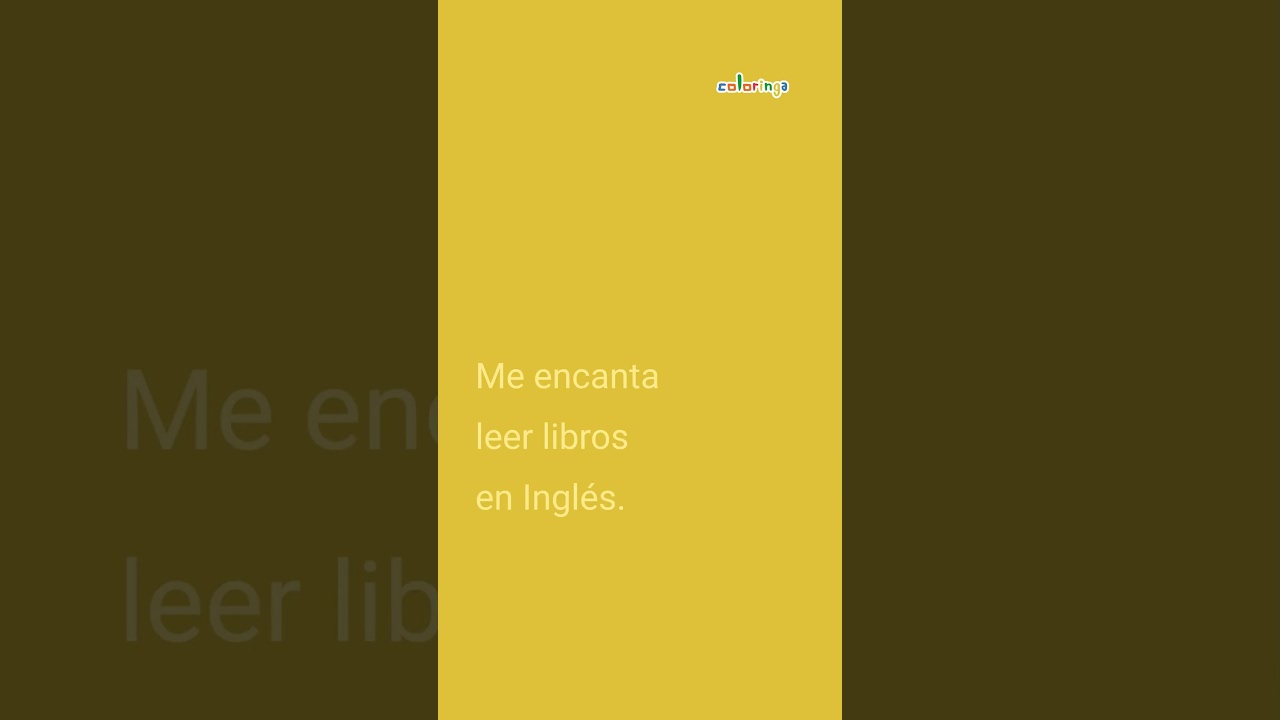 Me encanta leer libros en Ingl&eacute;s en Ingl&eacute;s y Espa&ntilde;ol