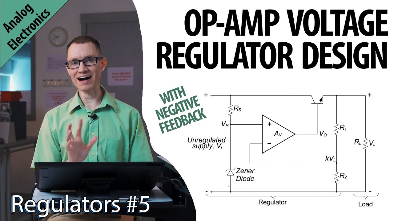 Voltage regulator with negative feedback (5 - Regulators)