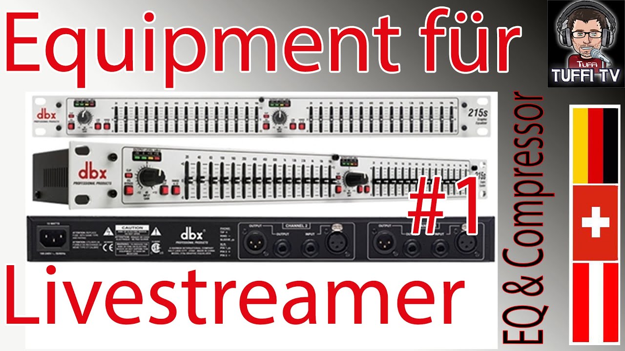 Grundlagen Kompression und EQ einstellen für YT und Twitch Teil1 [GER 1080] 2016