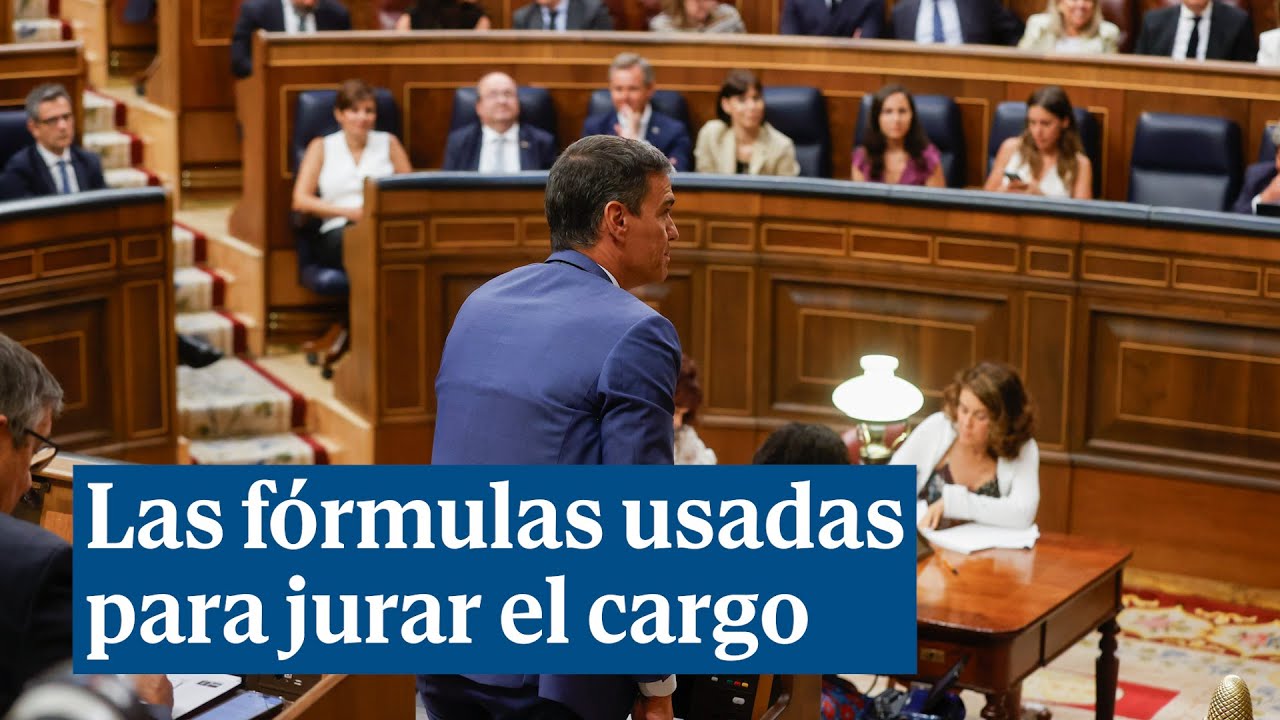 Las originales y reivindicativas fórmulas usadas para jurar el cargo en el Congreso