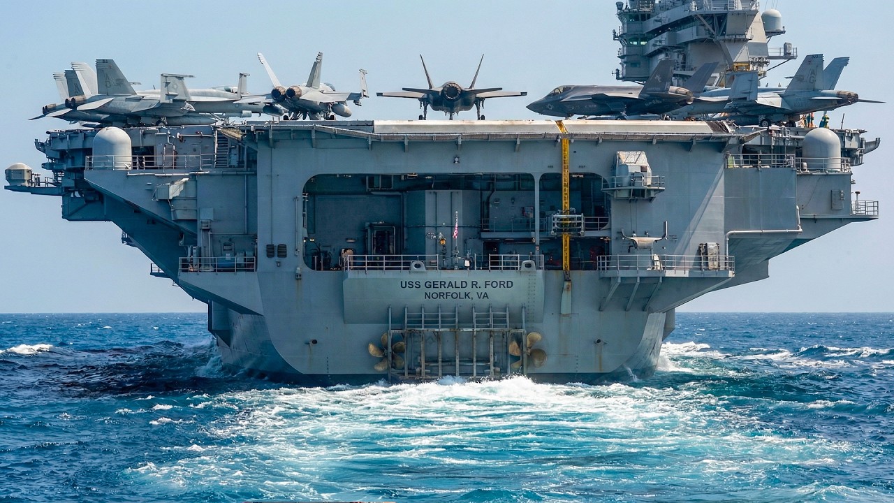 INSIDE the U.S. Navy's MOST POWERFUL Aircraft Carriers That RULE the Seas!