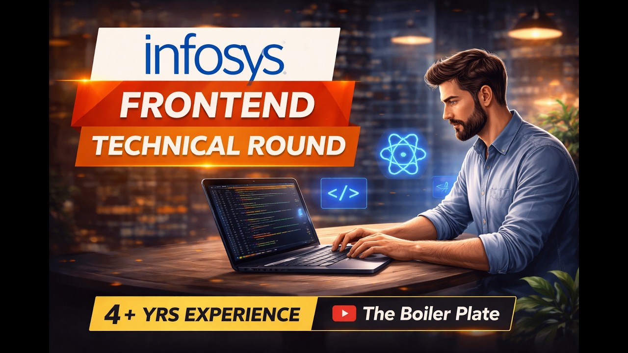 Infosys React.js Interview Questions and Answers (4+ Years) | My Complete Interview Experience