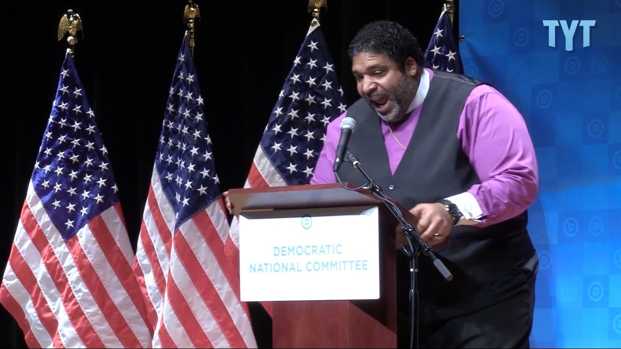 Rev. William Barber Brings Down The House At DNC Forum