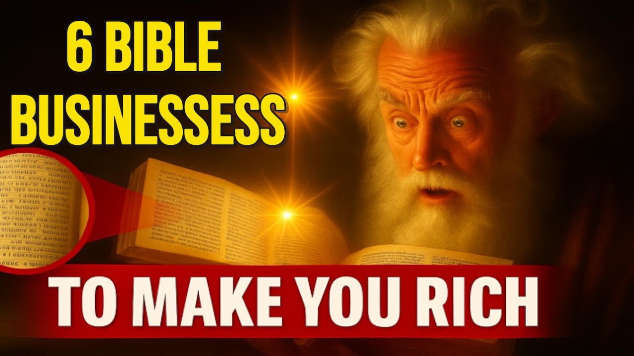 The Bible Reveals 6 Foolproof Businesses to Escape Poverty Forever