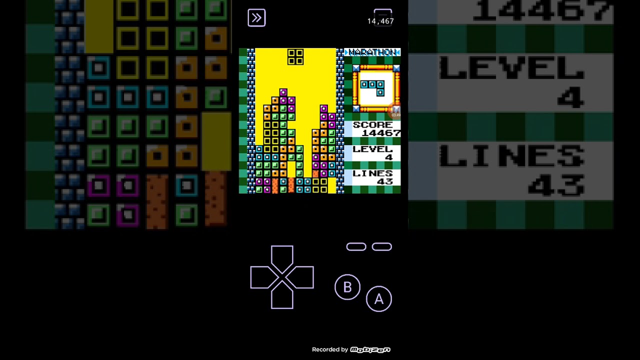 テトリスDX 26508ポイント