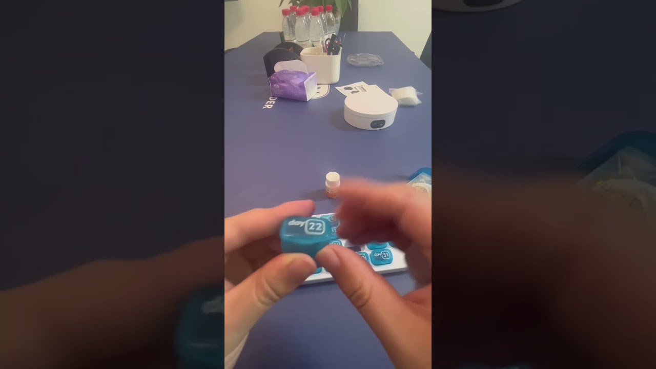 Travel 31Days Monthly Pill Organizer
