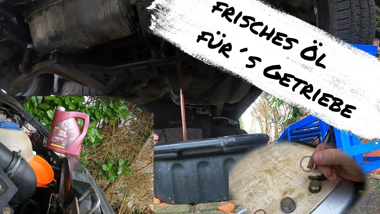 Frisches Getriebeöl für den Bus, Korrosion an Dichtringen!  | VW T4 