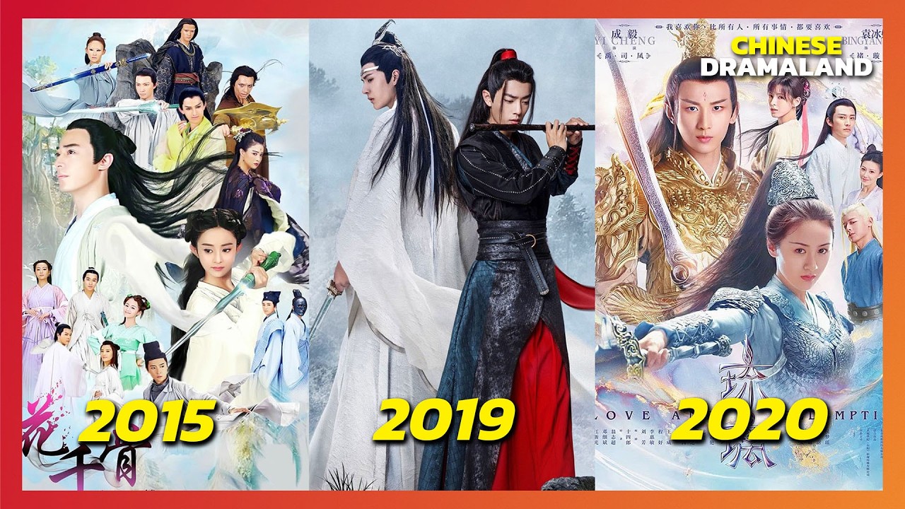 Top 10 Most Popular Chinese Historical Fantasy Dramas Of Each Year Over The Past DECADE