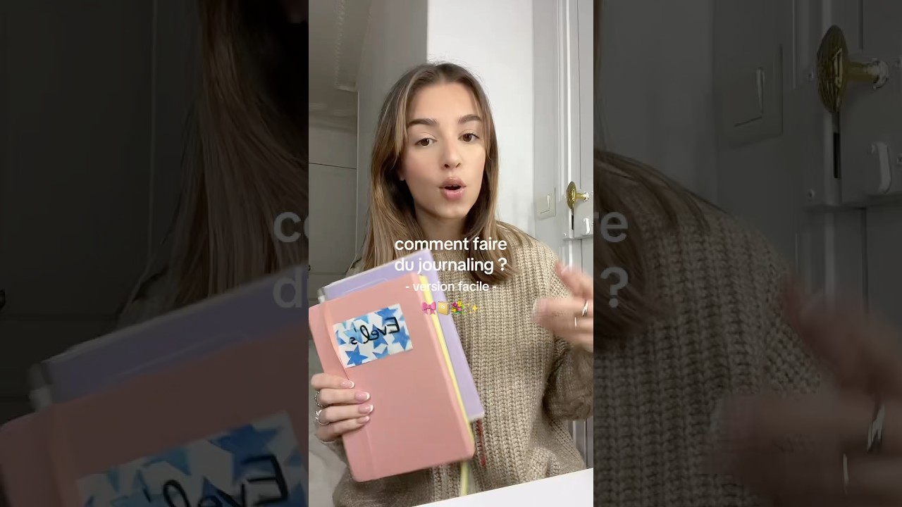 comment faire du journaling ? mes conseils facile pour commencer ☁️ #tips#conseils#mentalhealth