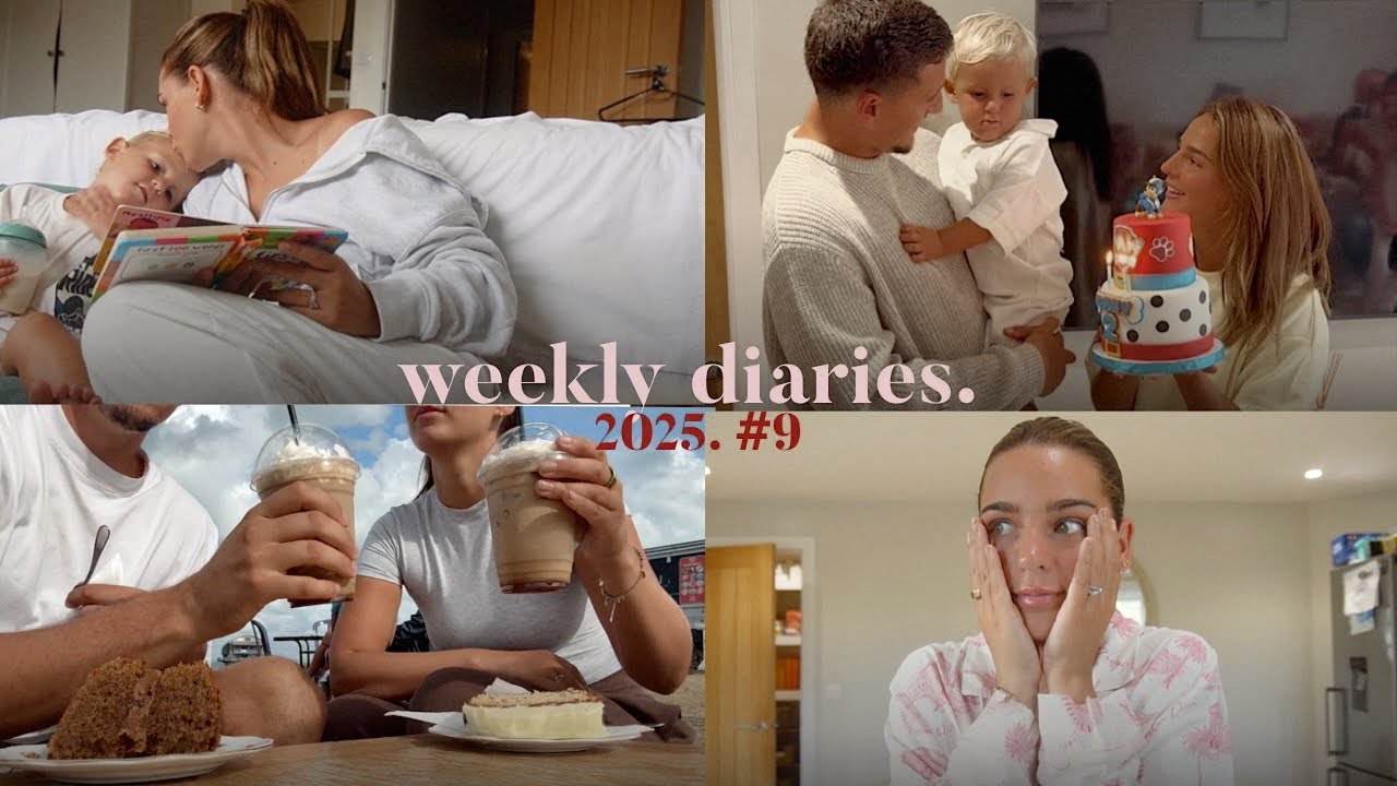 weekly diaries. #9 Romey turns 2, 11yr anniversary, homey bits + house viewing. 