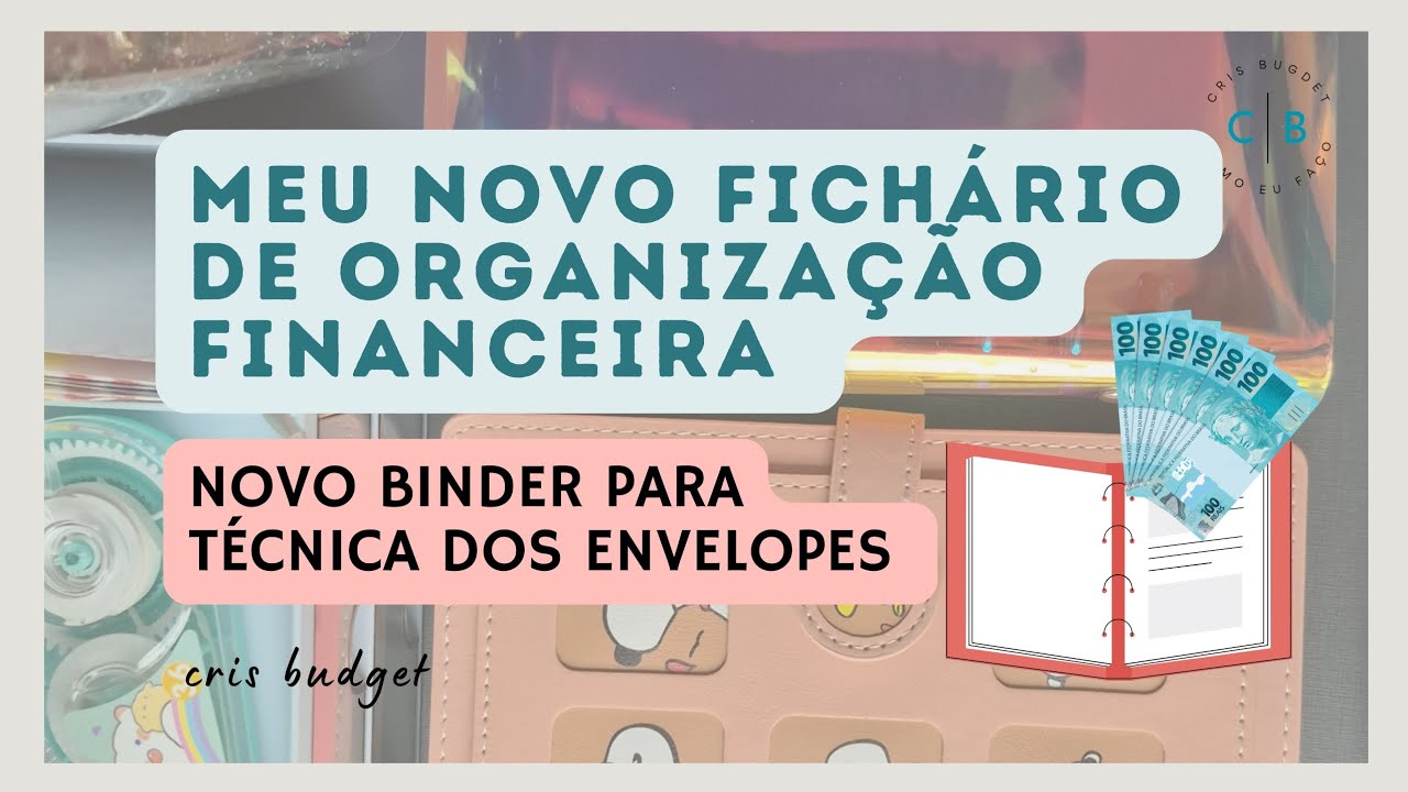 🎉 Meu novo fichário FINANCEIRO I Binder FESTIVO para ORGANIZAÇÃO FINANCEIRA 