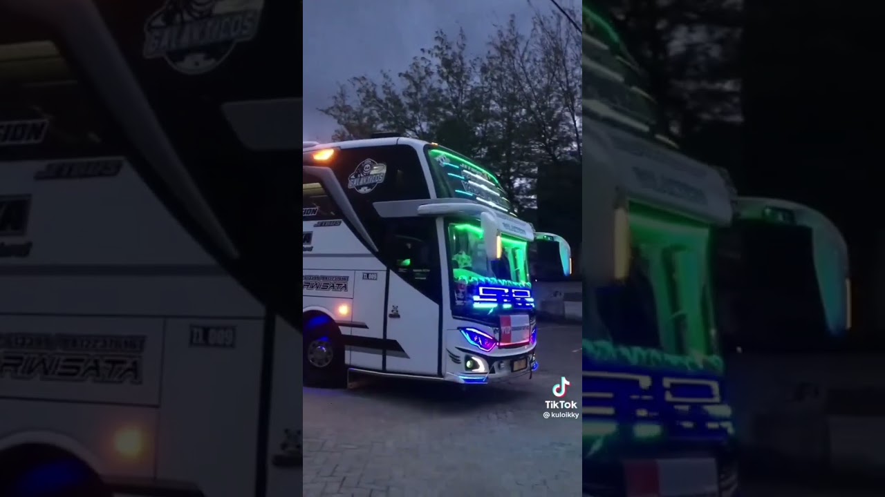 Telolet Alzifa x Basuri V3 Slowmo Bus Tunggal Jaya 