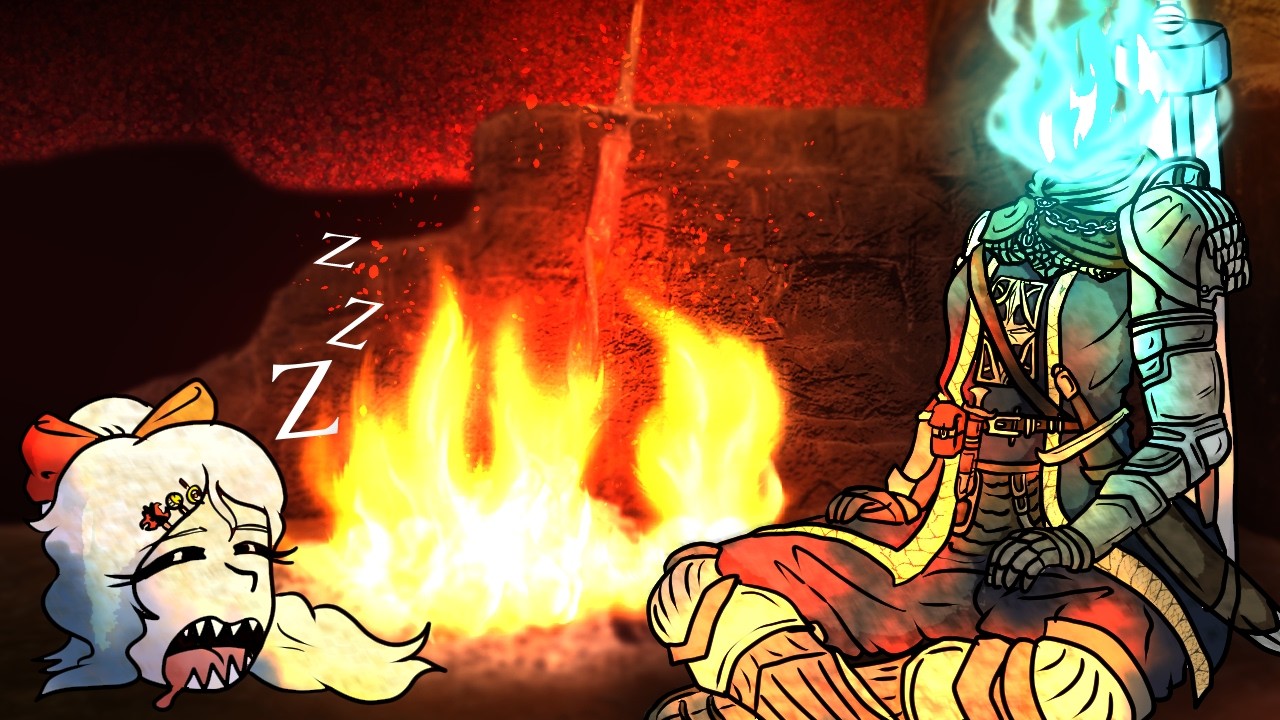 Dulla Plays - Killing the Bone Daddy (Dark Souls Remastered)
