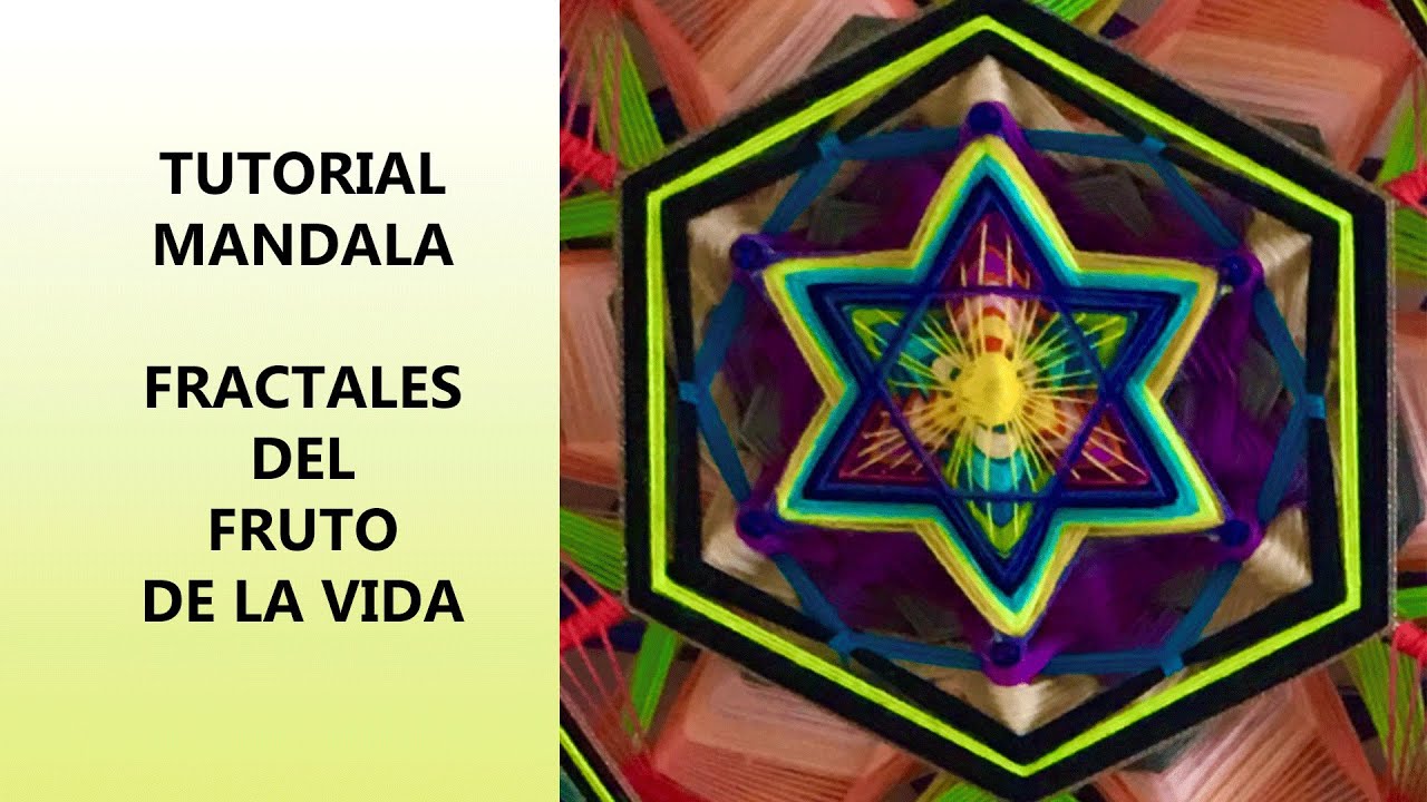Mandala: Fractales del Fruto de la Vida