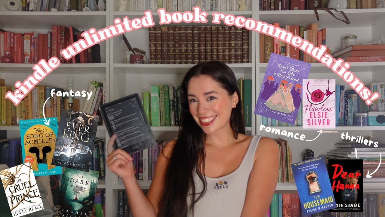 kindle unlimited book recommendations 📚 | fantasy, romance & thriller books!