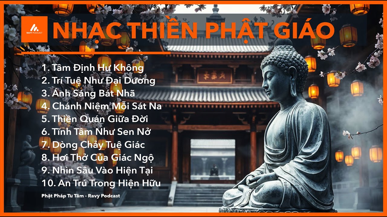 Nhạc Thiền Phật Giáo - Tâm Định Hư Không | An Tĩnh & Tuệ Giác