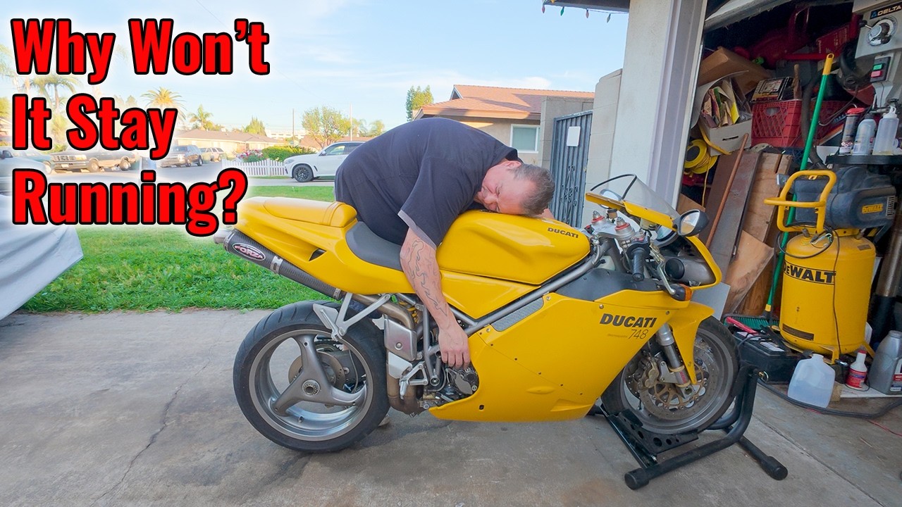 Нам нужна помощь в диагностике этого мотоцикла Ducati!