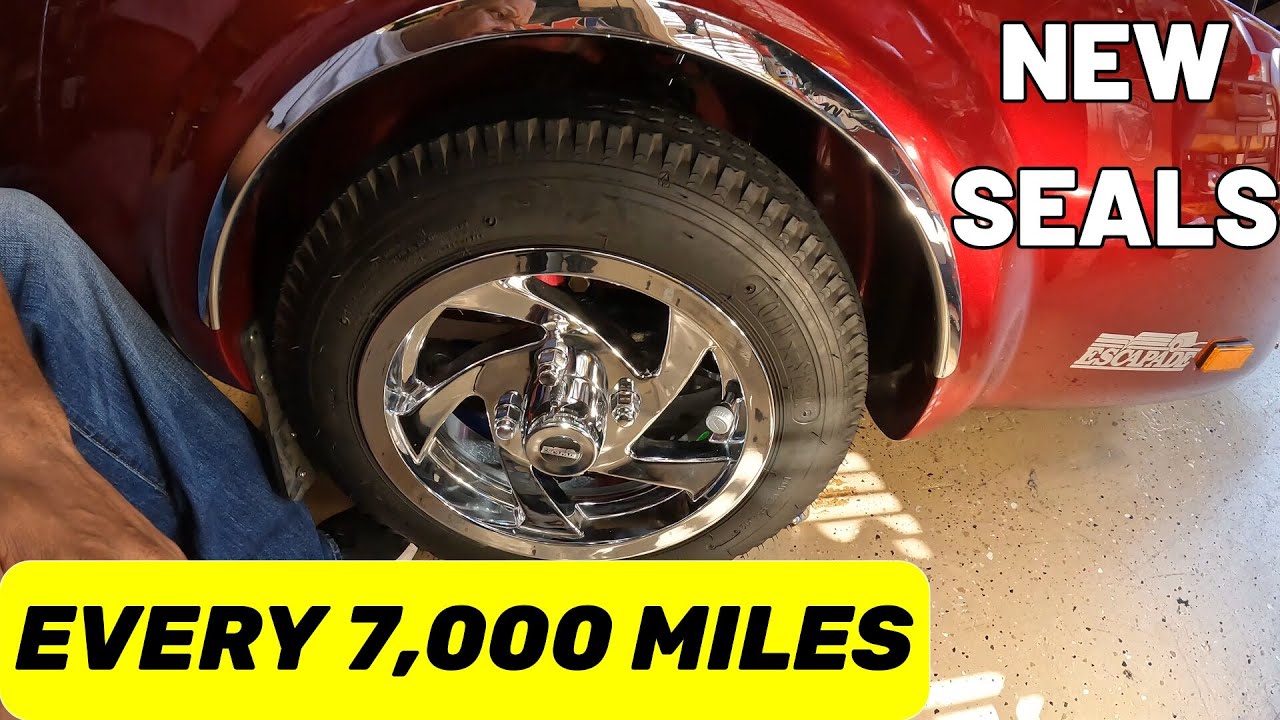 Greasing Escapade Trailer Wheel Bearings & New Seals