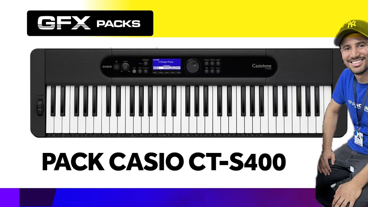 Pack p/ CASIO CTS-400