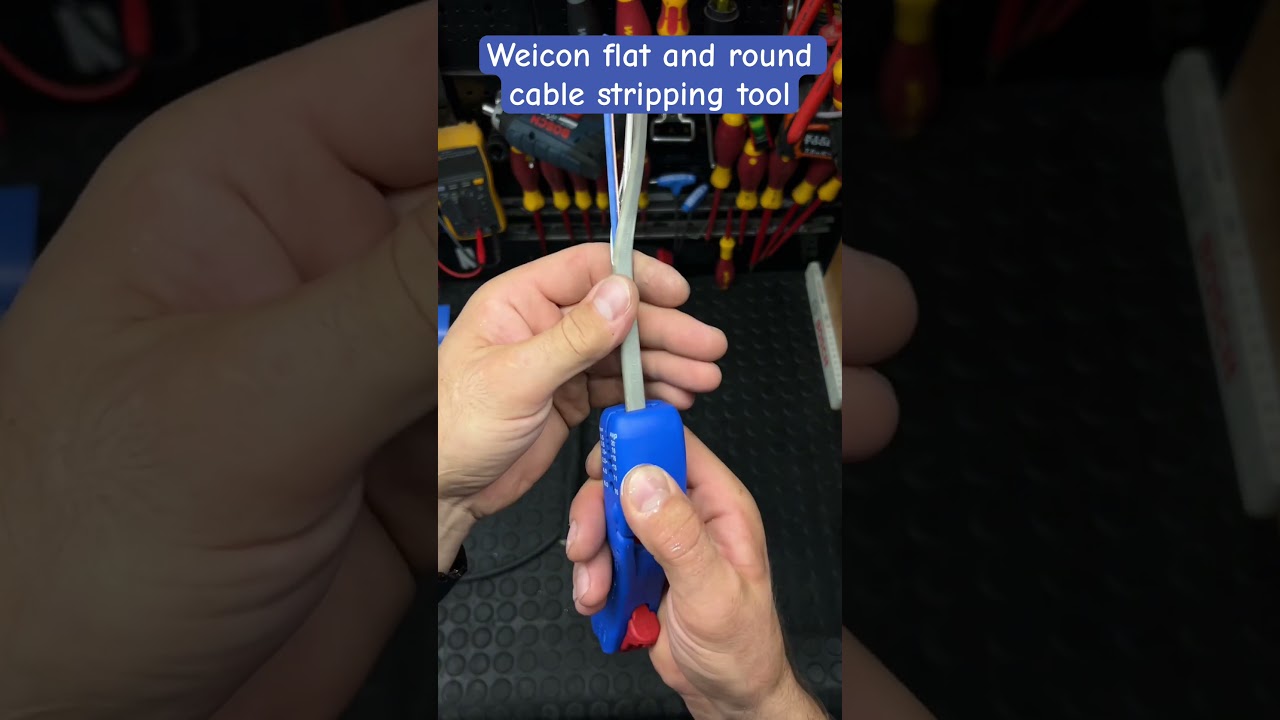 Weicon flat and round cable stripping tools #weicon #weicontools @weicon