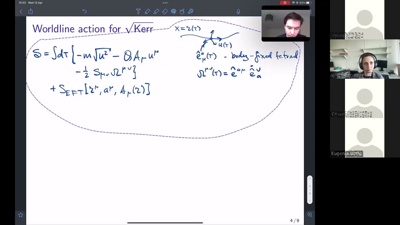 Day 3, part 4: Worldsheet Description of Kerr Interactions