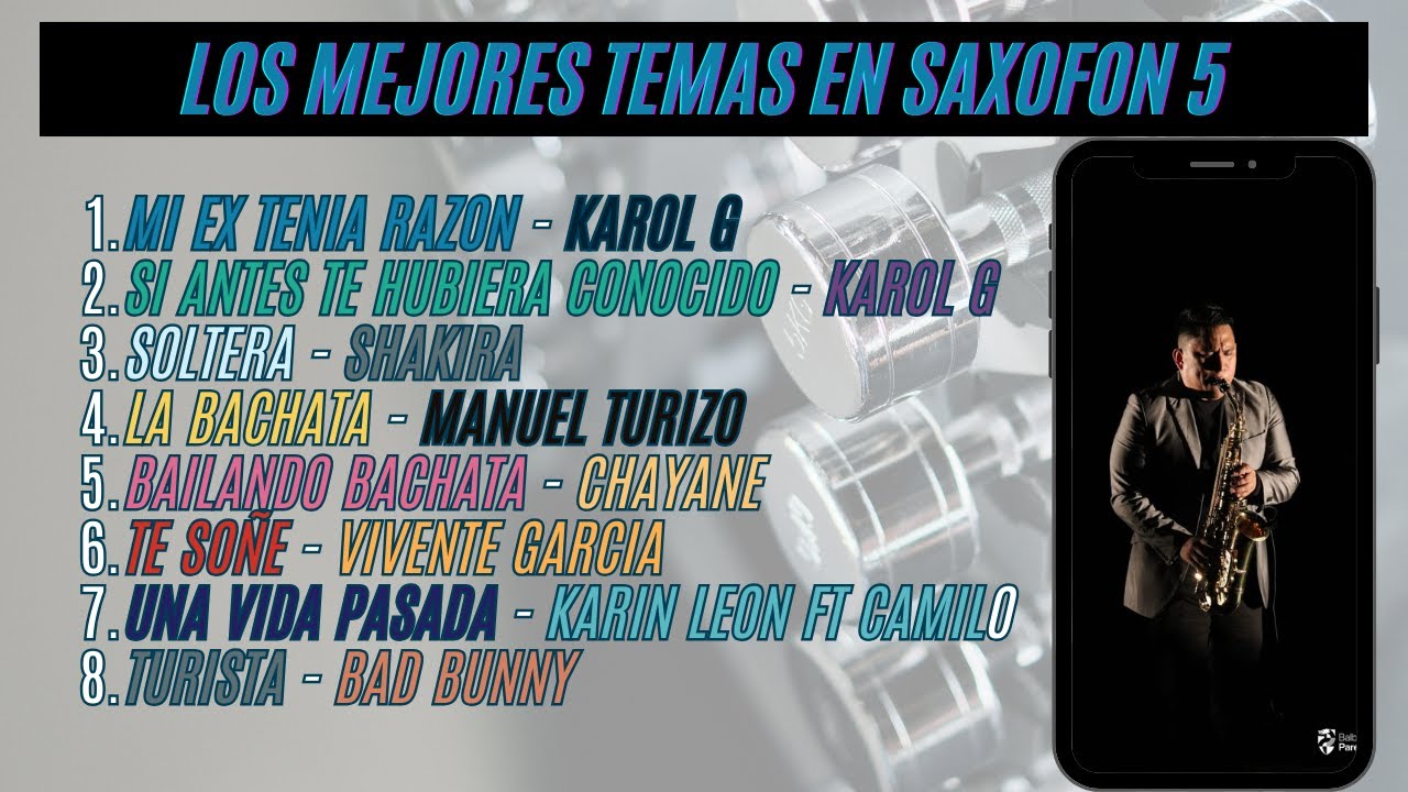 🎷 Saxofón Cover - Los Mejores Éxitos #5 | Música Popular en Saxo 🎶