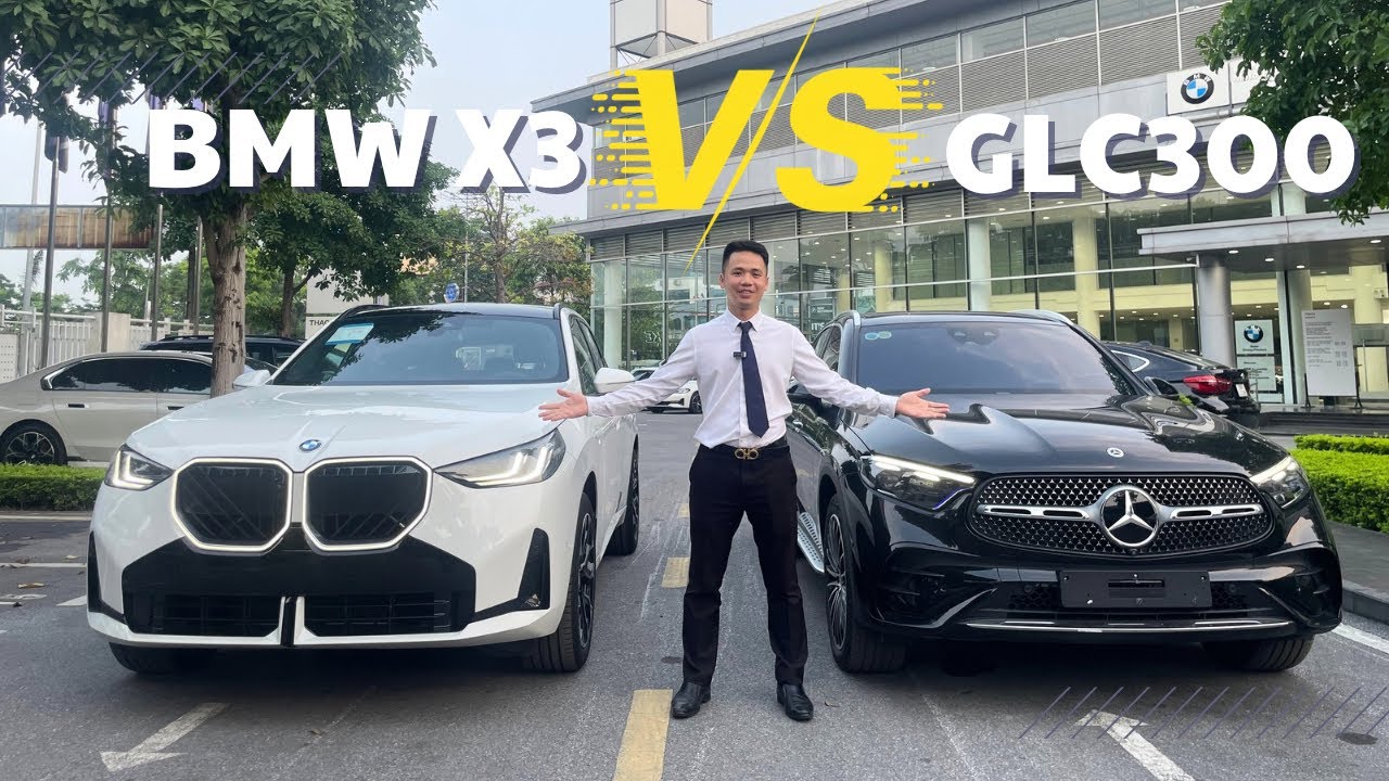 BMW X3 20i M Sport All New vs Mercedes GLC 300 - Bạn chọn mẫu SUV hạng sang nào